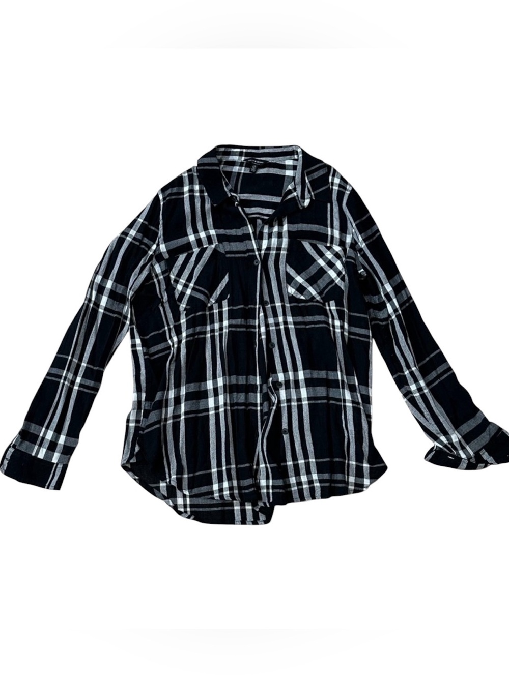 Lucky Brand Plaid Button Down